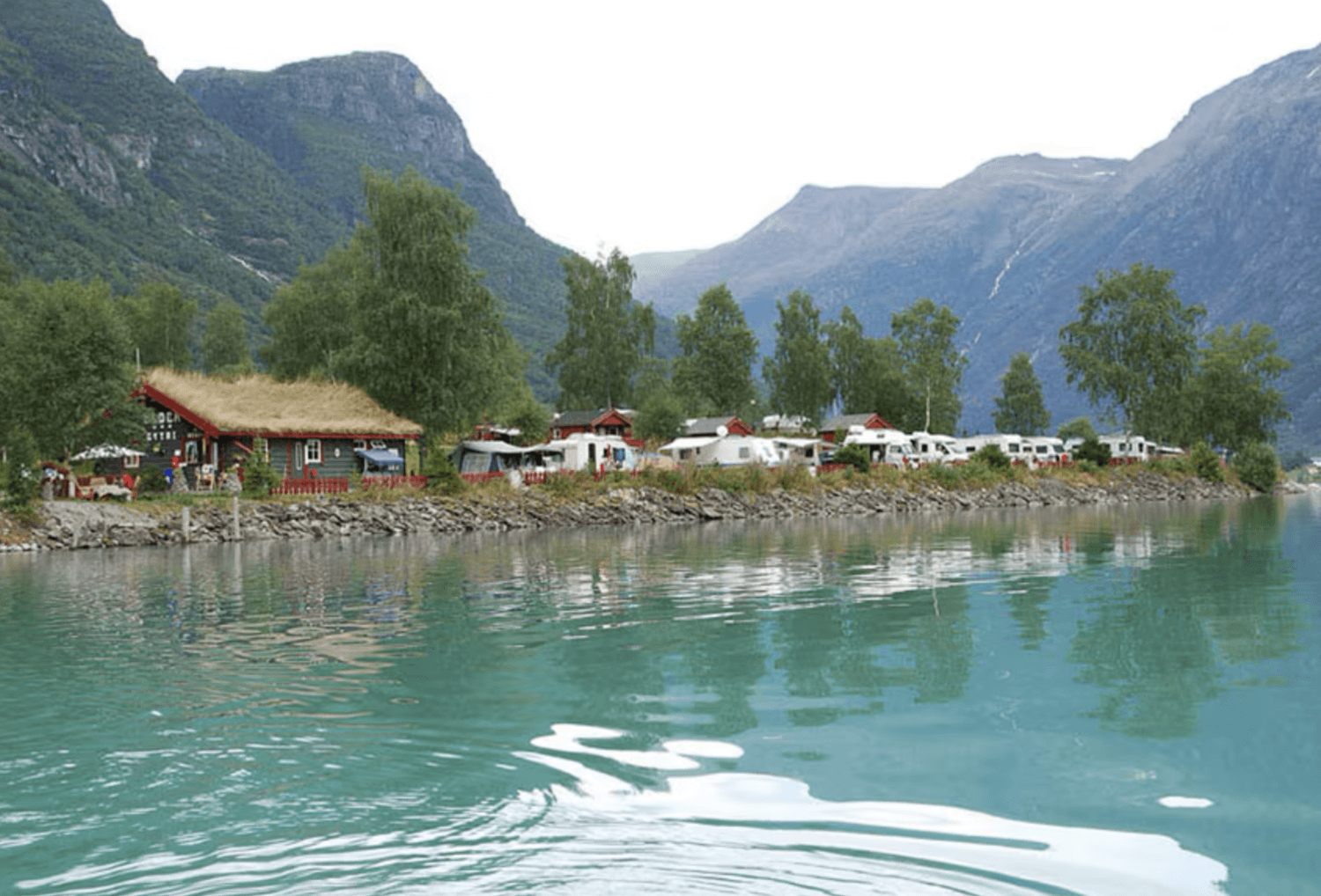 Byrkjelo Camping in Noorwegen