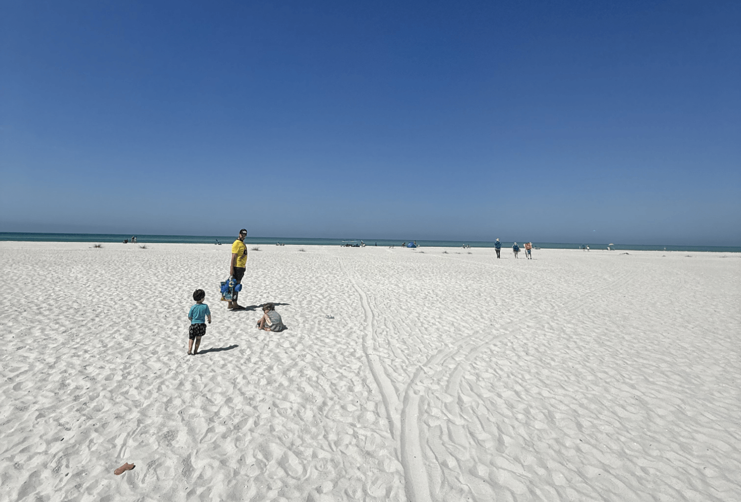Witte strand van Longboat Key