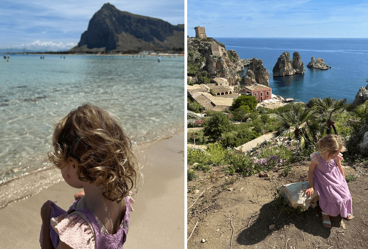 Sicilie - Scopello en strand in san vito