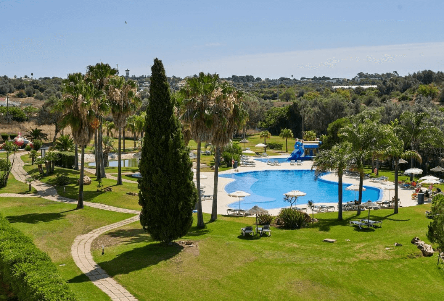 uitzicht over The Navigator - Palm Oasis Alvor - All Inclusive