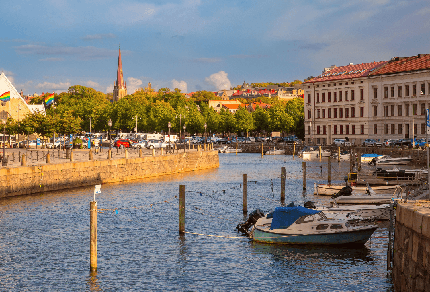uitzicht over de stad Göteborg