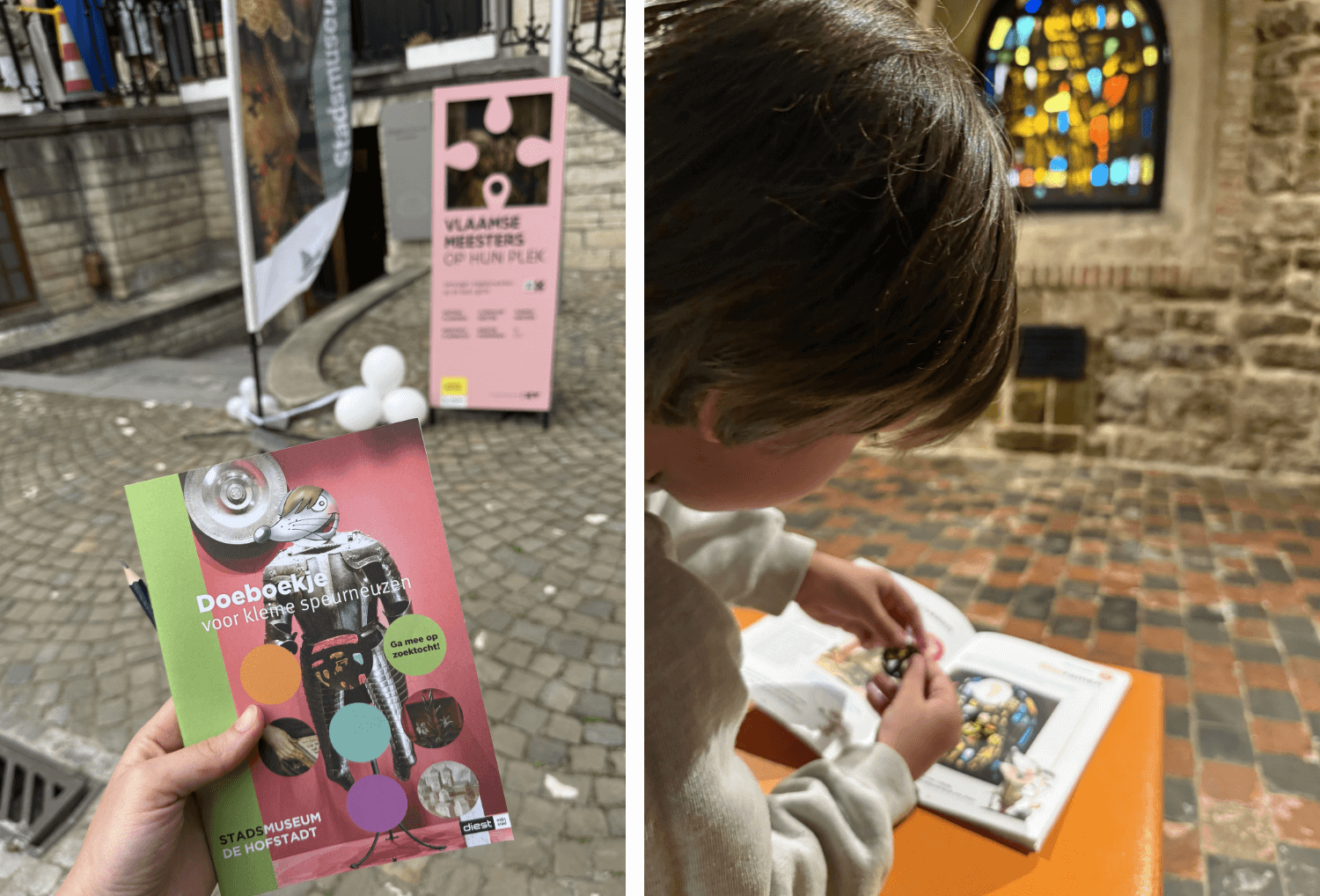 Stadshof museum Diest met kinderen