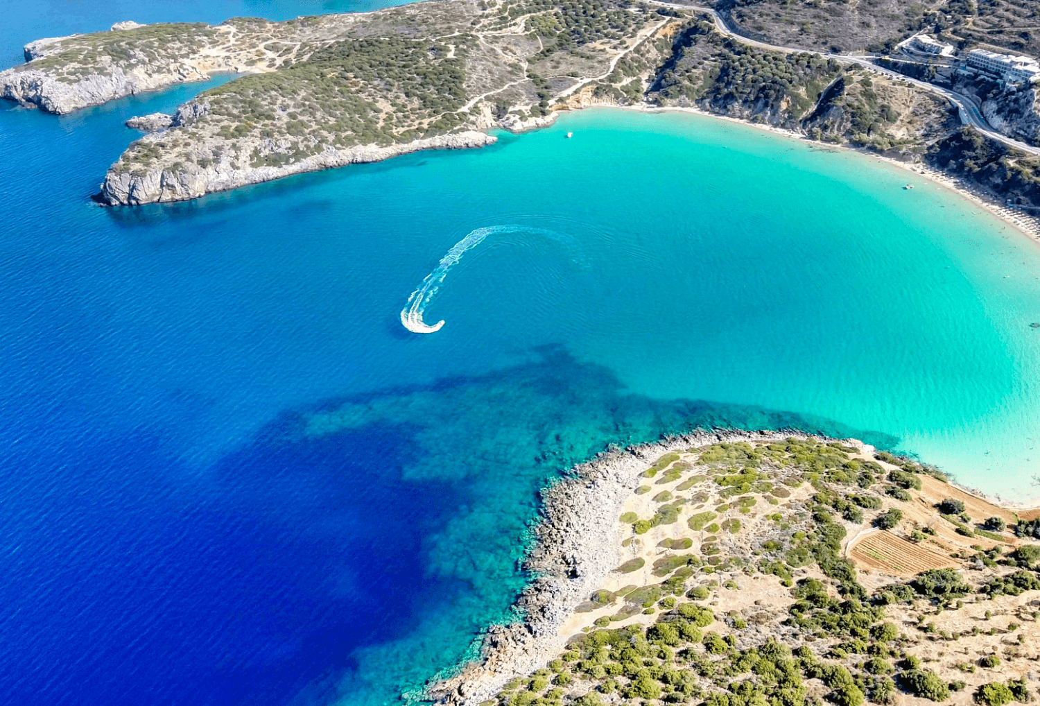 Baai op het Griekse eiland Kreta