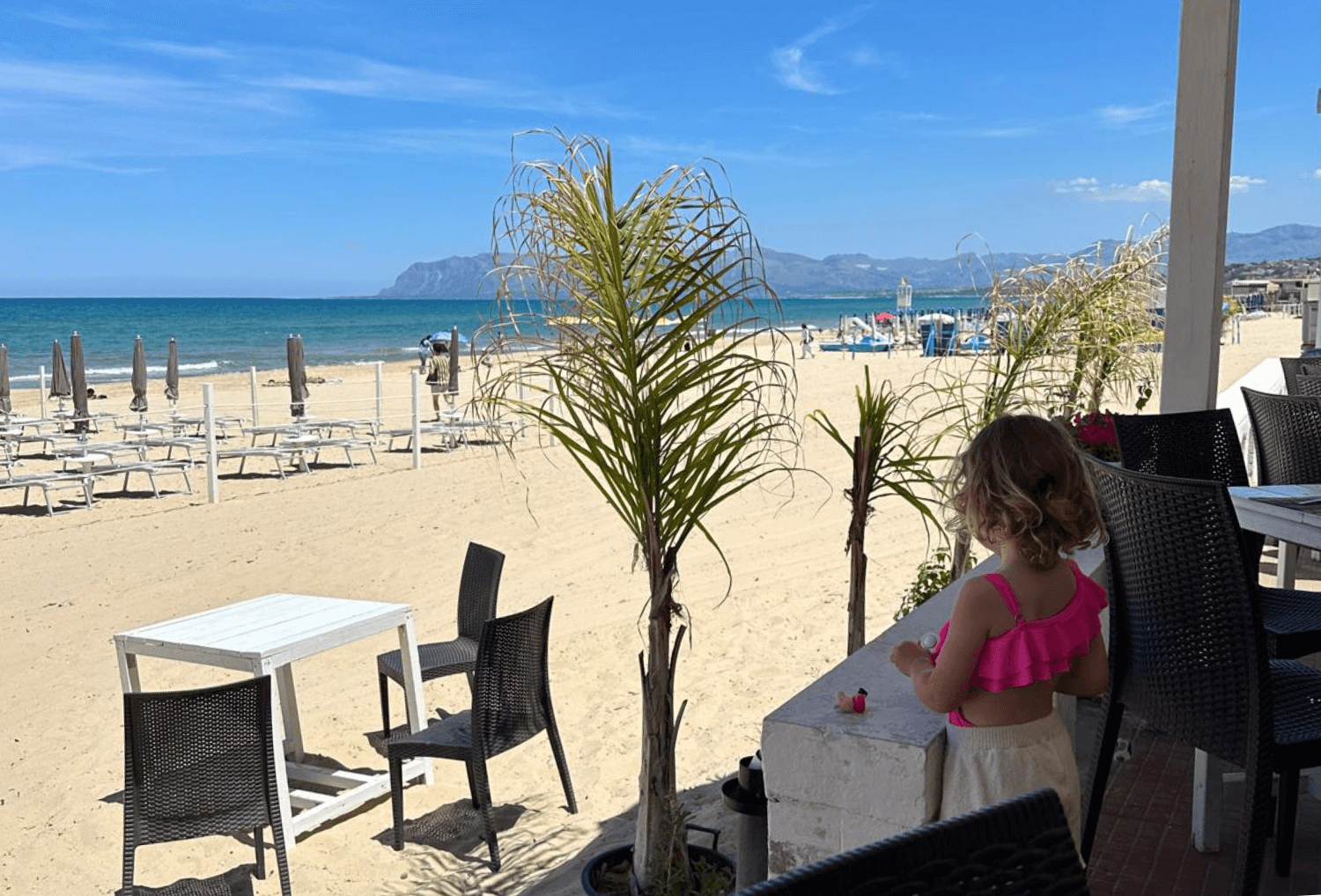Sicilie strand bij Castellemare del golfo