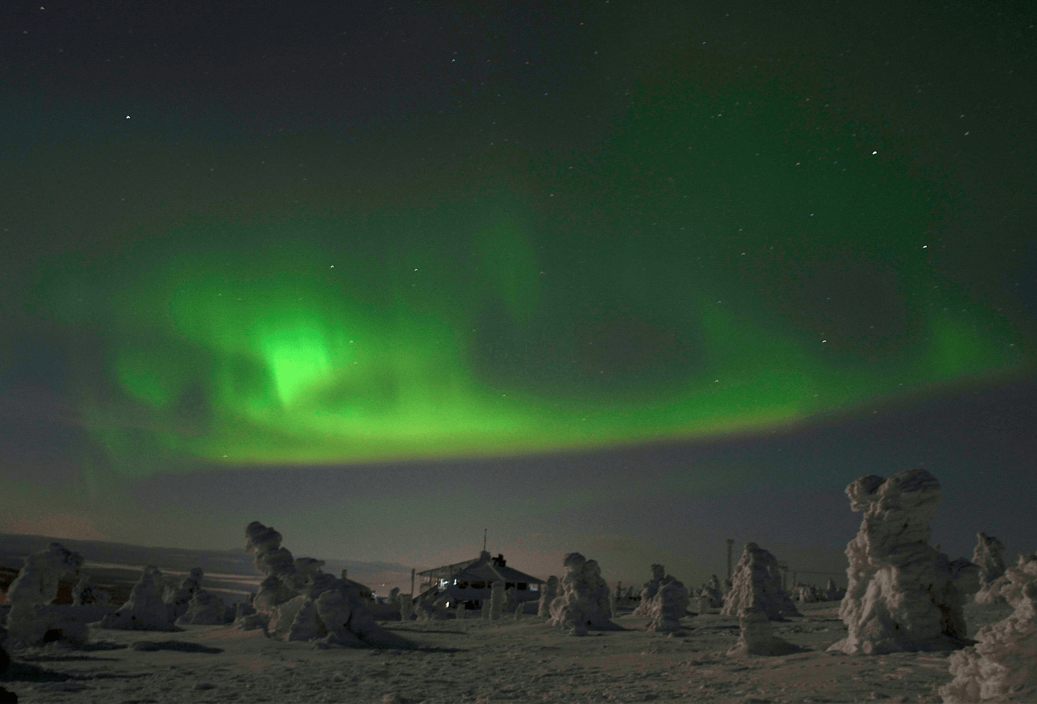 Noorderlicht in Levi