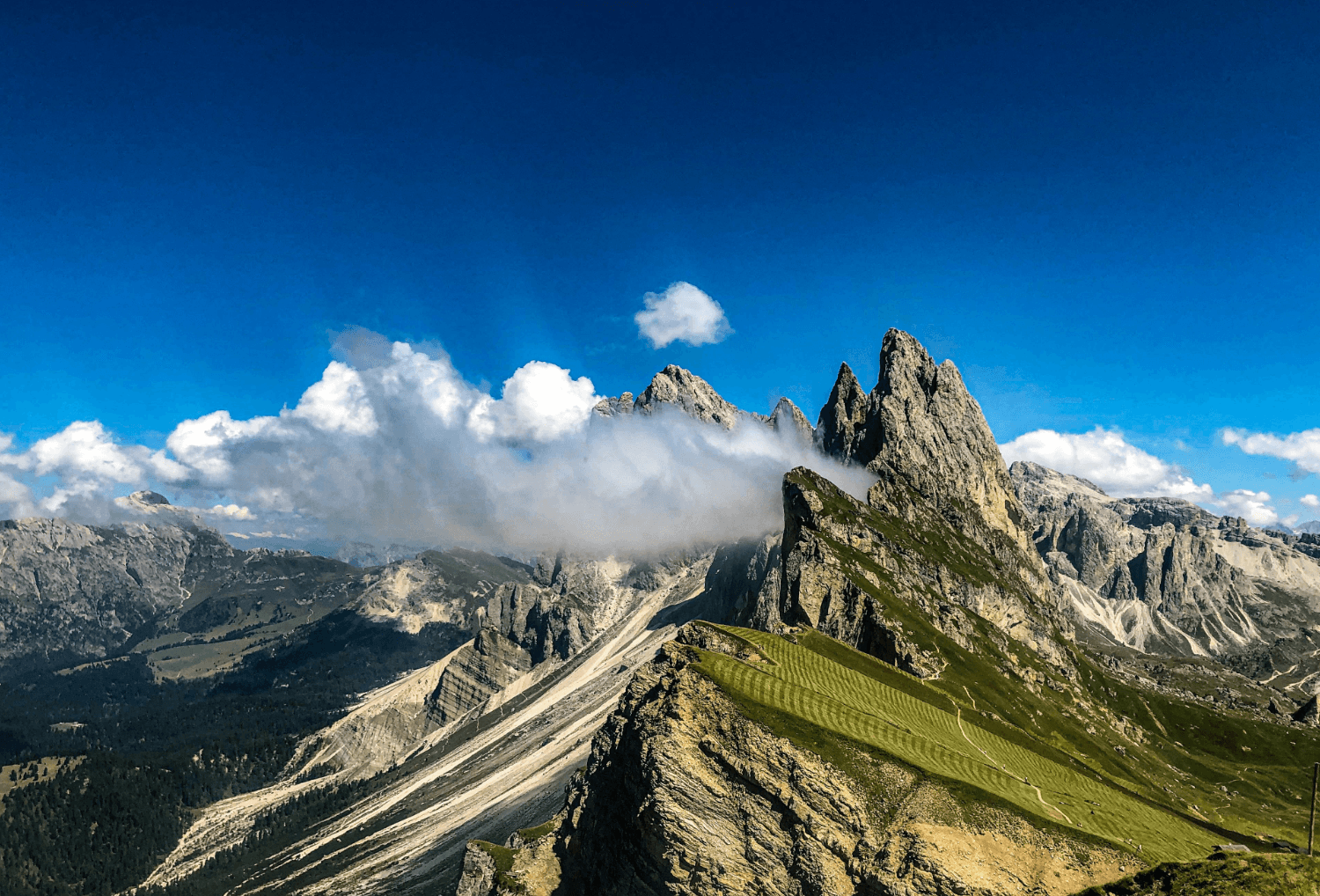 Seceda uitzicht