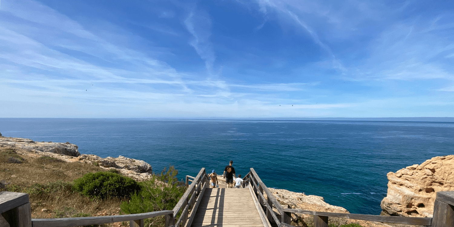 Uitzicht de algarve