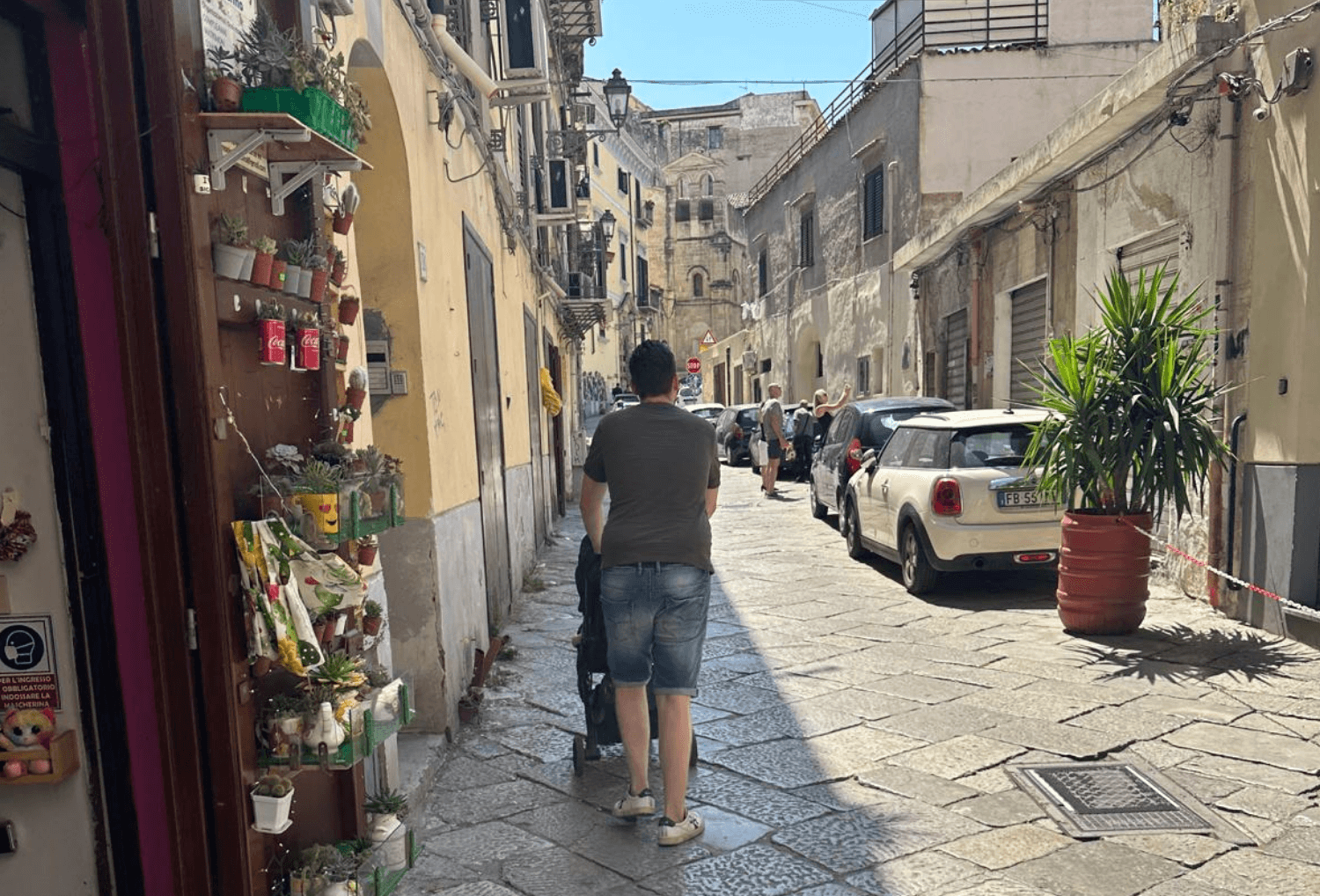Sicilie Palermo wandelen door straatjes
