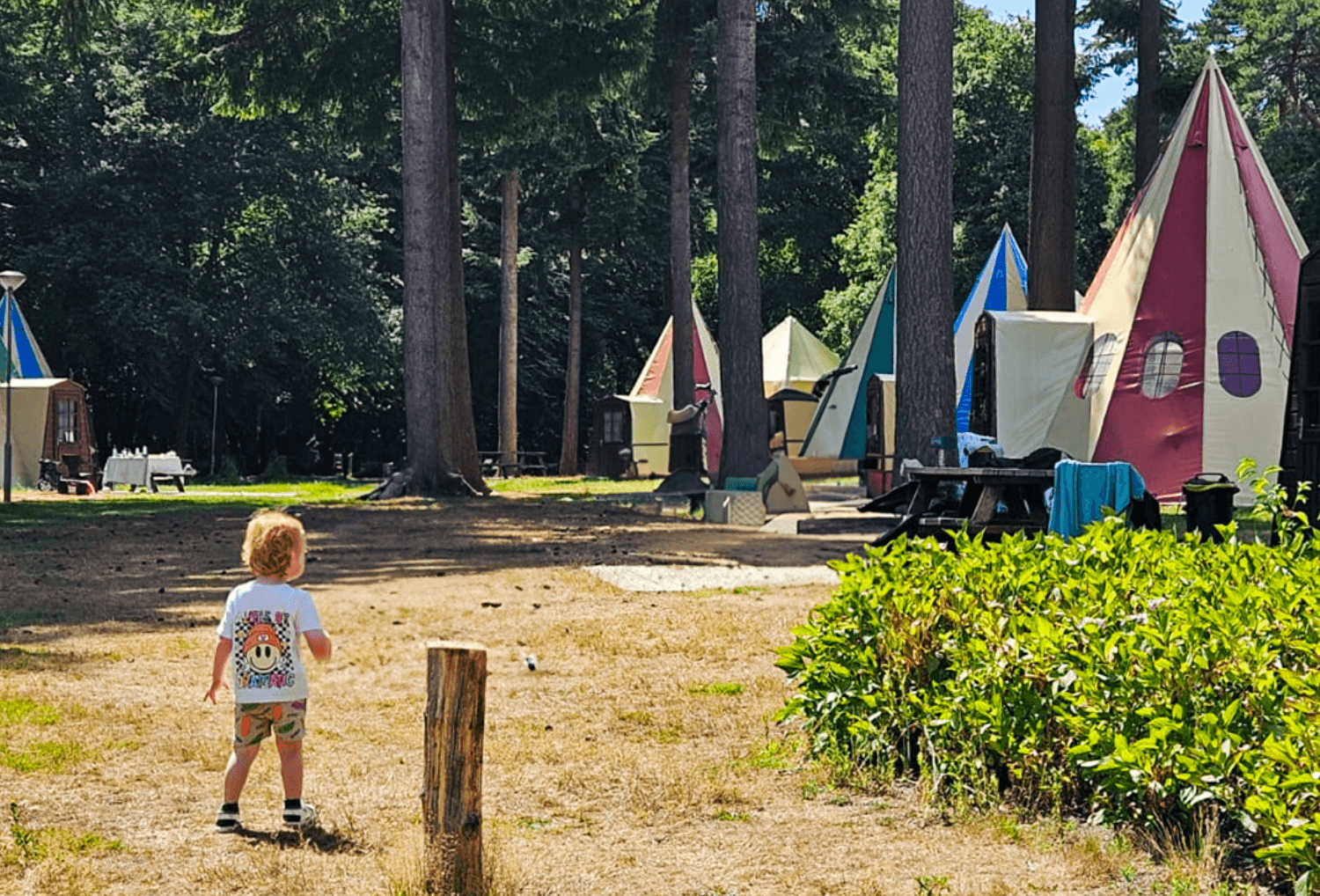 Vakantiepark de Bergen tipi tenten
