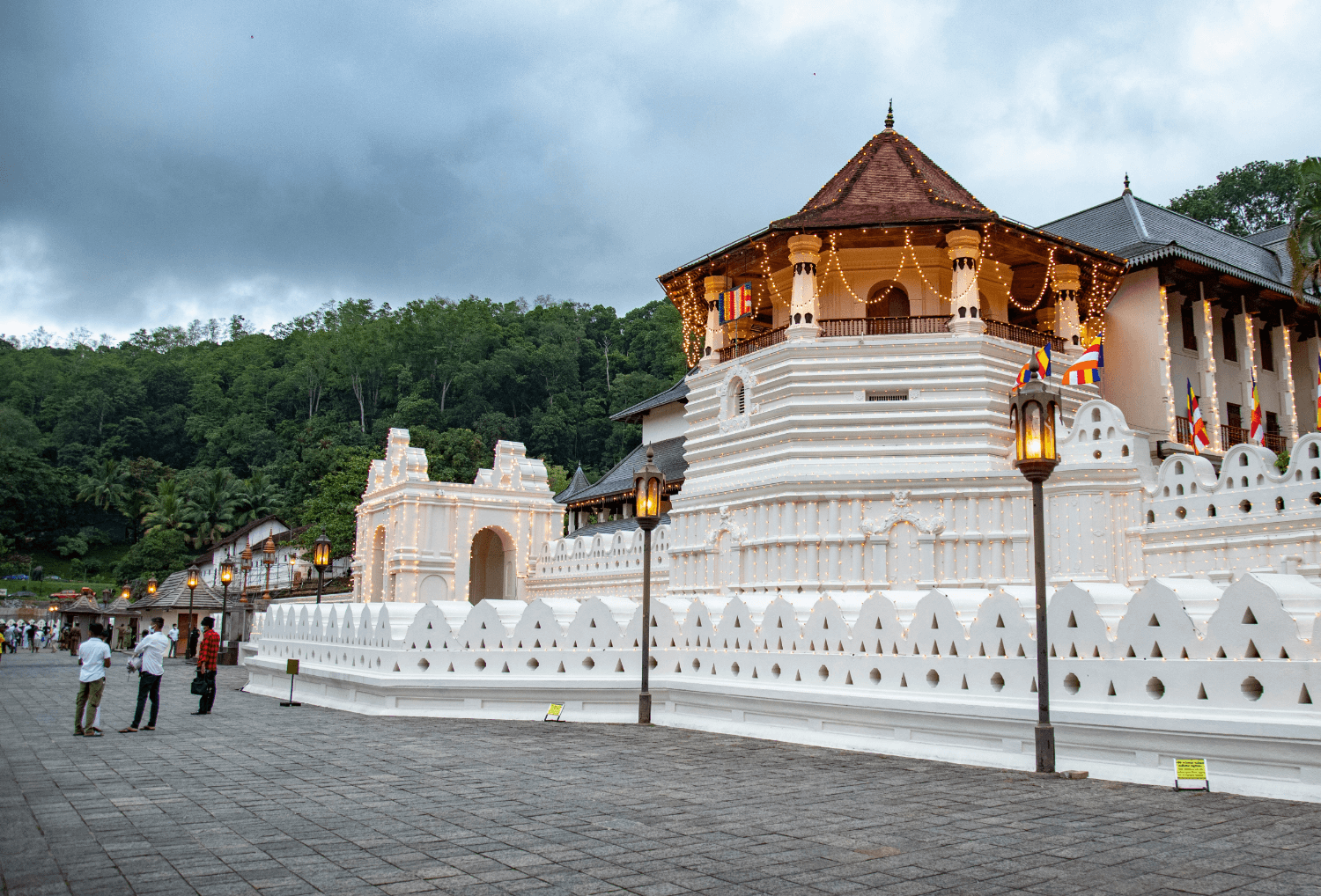 Temple of the Tooth in Sri Lanka