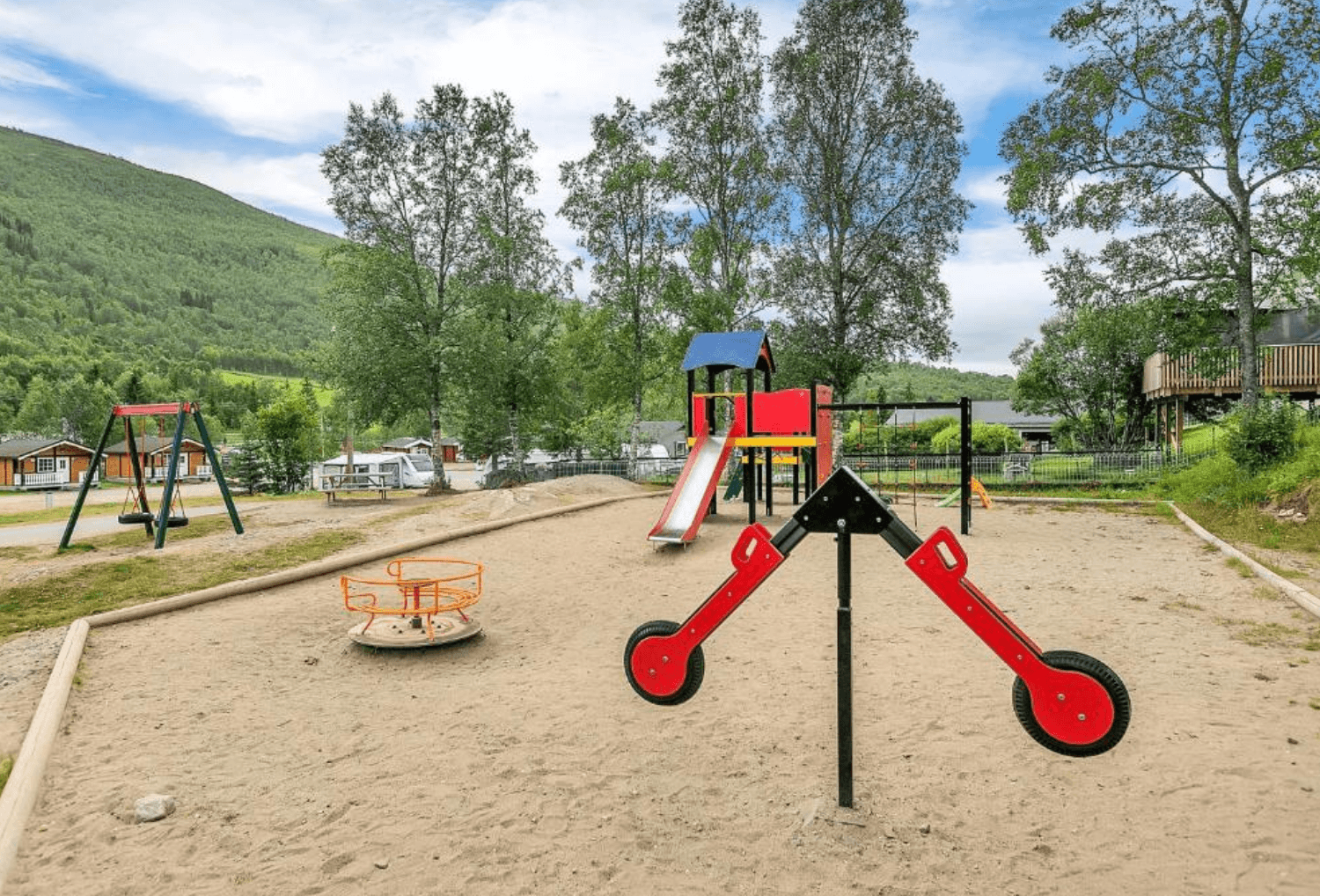 Ballangen Camping Noorwegen
