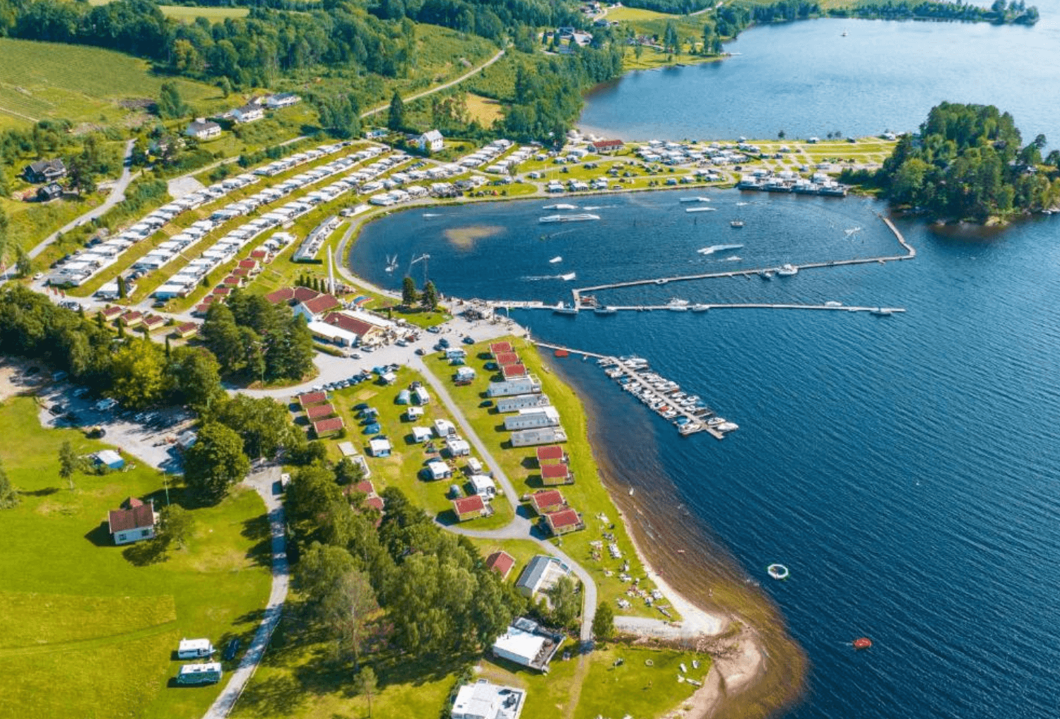 First Camp Norsjø camping noorwegen