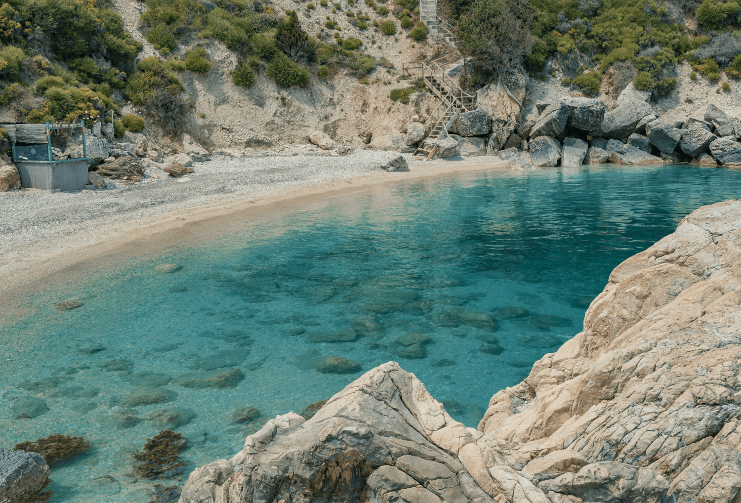 Strand van het Griekse eiland Zakynthos