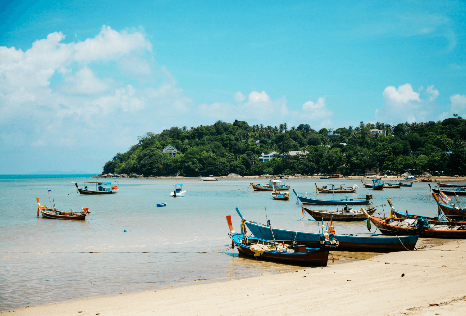 Familiereis Thailand Koh Samui strand