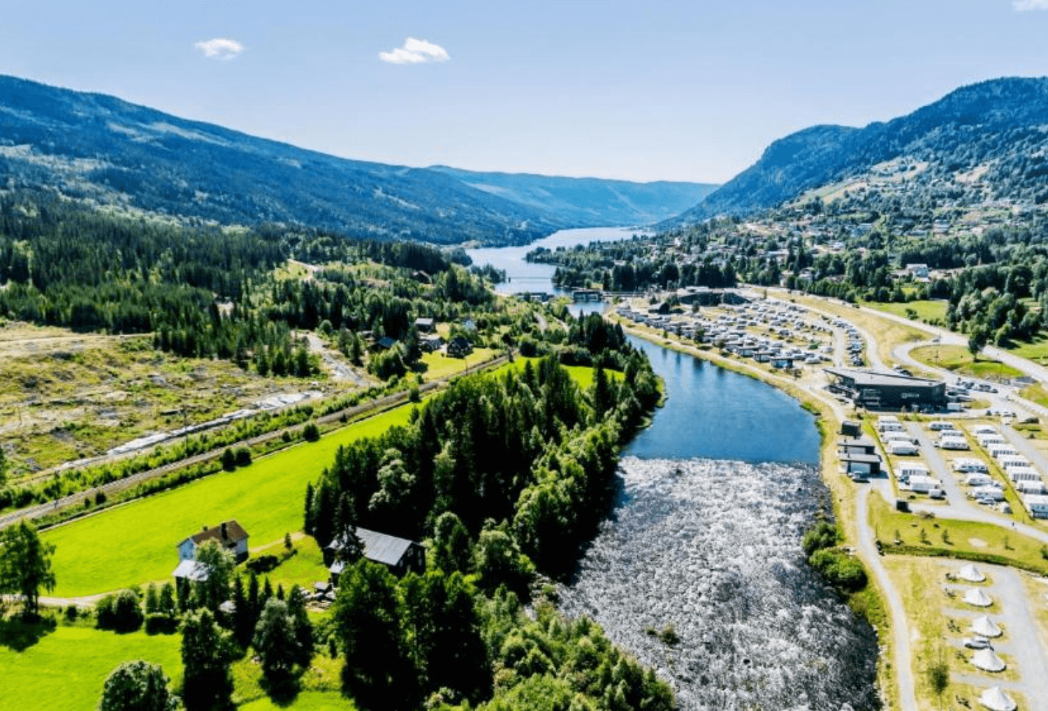 Camping noorwegen Hallingdal Feriepark
