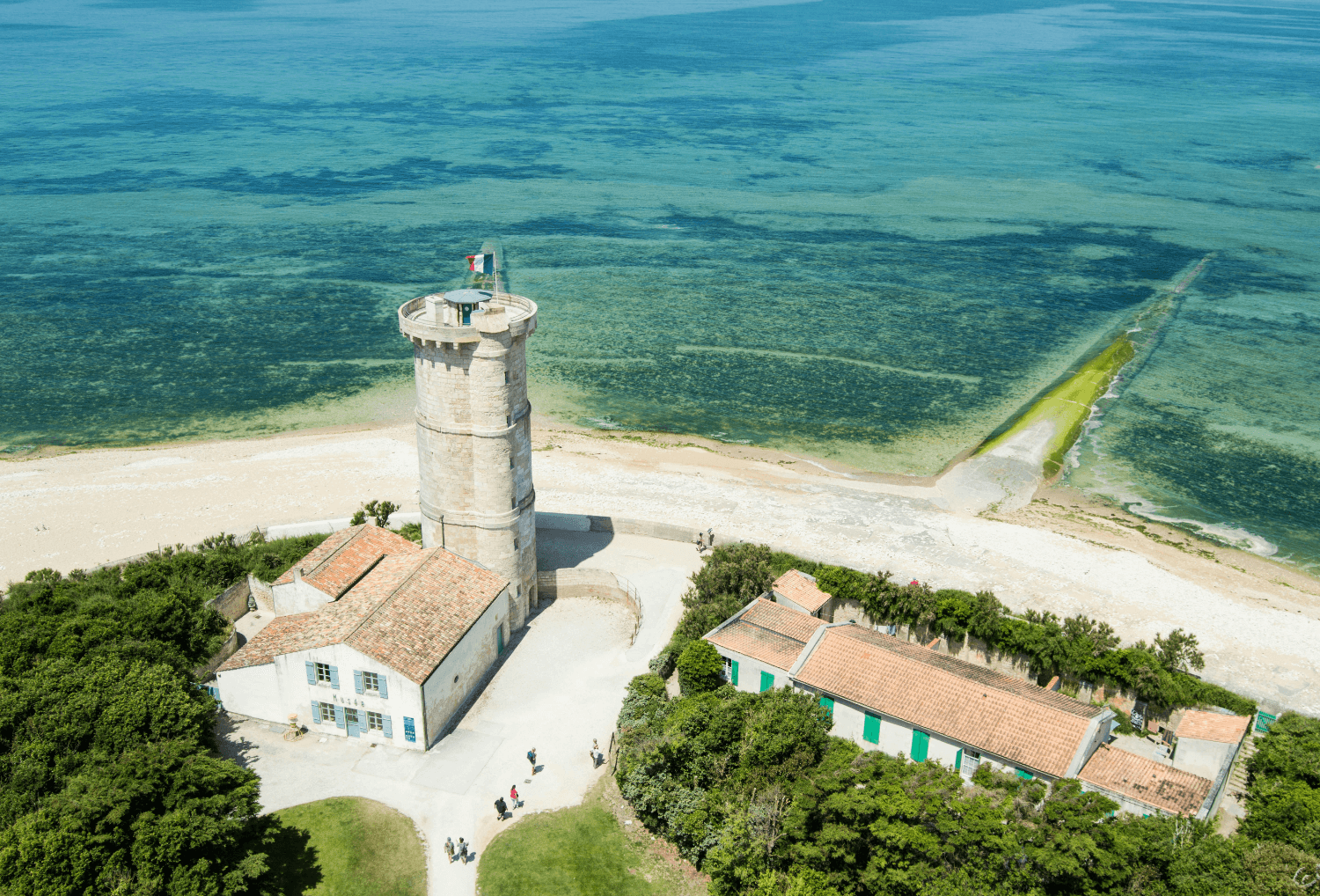 Île de Ré met kinderen zee
